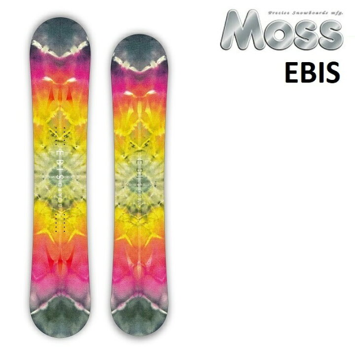楽天市場】23-24 MOSS EBIS モス エビス スノーボード 板 キッズ  