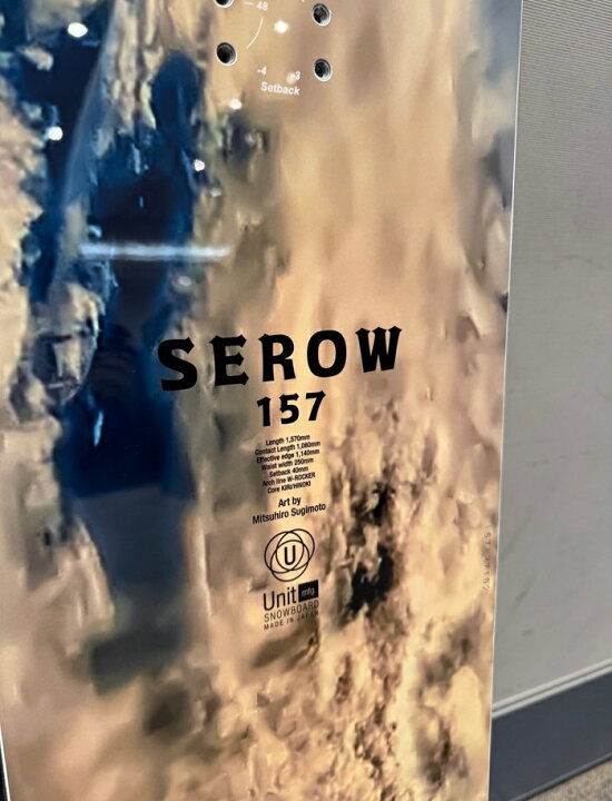 楽天市場】26-27 UNIT SEROW ユニット セロー スノーボード 板 メンズ 