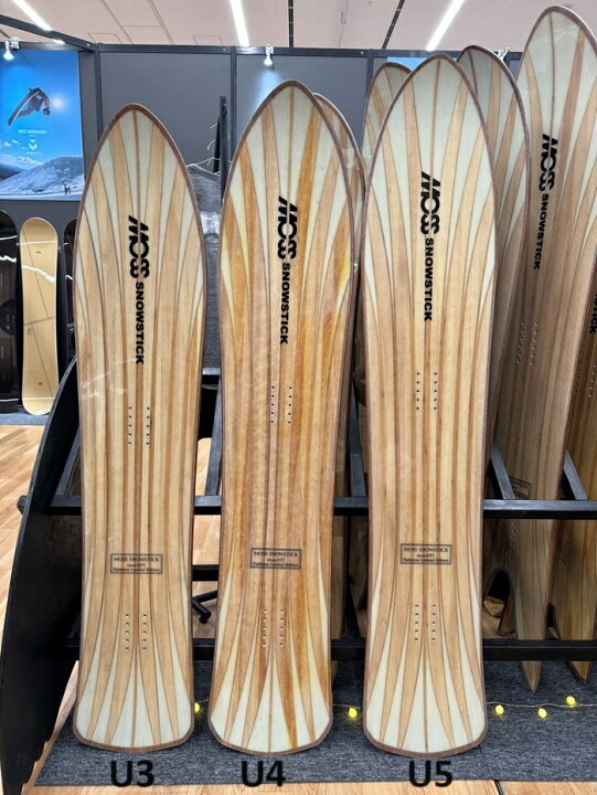 楽天市場】24-25 MOSS SNOWSTICK U4 FISHBONE モス スノースティック  