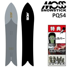 24-25 MOSS SNOWSTICK PQ54 モス スノースティック スノーボード 板 メンズ 154