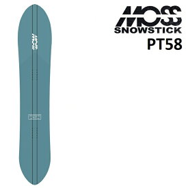 23-24 MOSS SNOWSTICK PT58 モス スノースティック スノーボード 板 メンズ 158.5