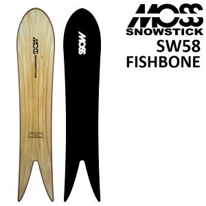 24-25 MOSS SNOWSTICK SW58 FISHBONE X Xm[XeBbN tBbV{[ Xm[{[h  Y fB[X 158