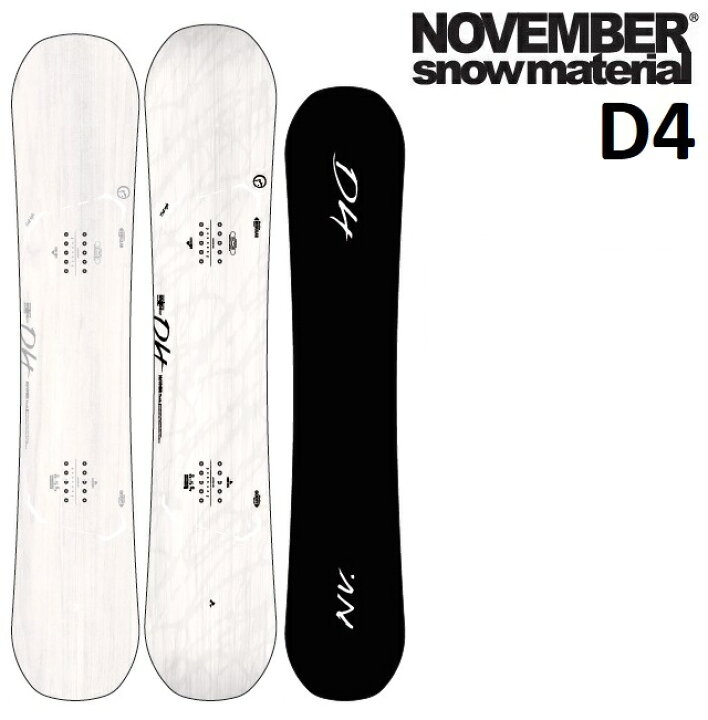 楽天市場】23-24 NOVEMBER D4 ノベンバー ディーフォー スノーボード  