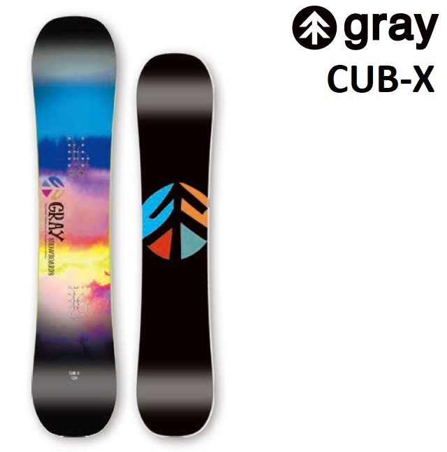 楽天市場】22-23 GRAY CUB-X グレイ カブエックス スノーボード 板 