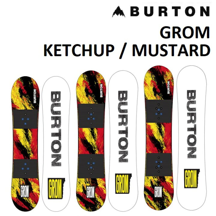 楽天市場】24-25 BURTON GROM KETCHUP / MUSTARD バートン グロム  