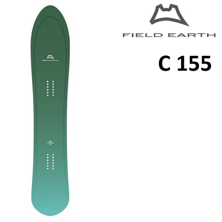 楽天市場】24-25 FIELD EARTH C155 フィールド アース スノーボード 板  