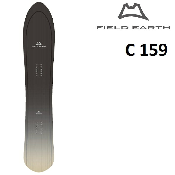 楽天市場】24-25 FIELD EARTH C159 フィールド アース スノーボード 板  