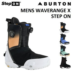 25-26 BURTON MENS WAVERANGE X STEP ON o[g Y EFCuW GbNX XebvI Ch u[c Xm[{[h Y {Ki