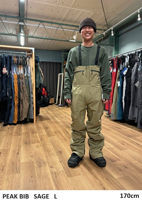 楽天市場】24-25 P.RHYTHM プリズム PEAK BIB PANTS ピーク ビブ 