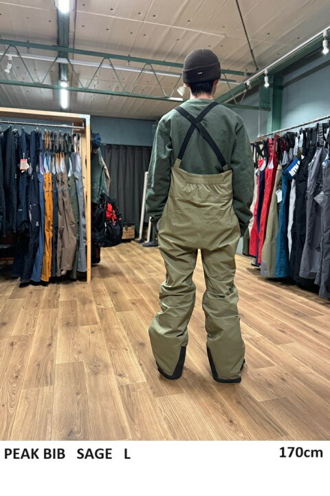 楽天市場】24-25 P.RHYTHM プリズム PEAK BIB PANTS ピーク ビブ  