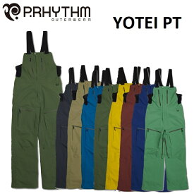 25-26 P.RHYTHM プリズム YOTEI PANTS ヨウテイ パンツ ウエア メンズ レディース スノーボード
