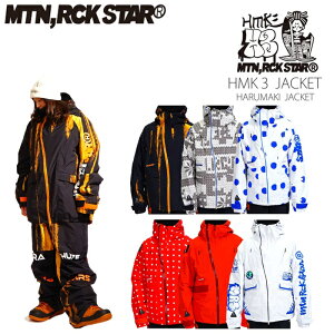 26-27 �}�E���e�����b�N�X�^�[ MOUNTAIN ROCK STAR HARUMAKI 3 JACKET �n���}�L 3 �W���P�b�g �E�G�A �����Y ���f�B�[�X �X�m�[�{�[�h