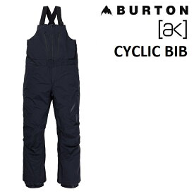 23-24 BURTON AK CYCLIC GORE-TEX 2L BIB PANTS バートン サイクリック ゴアテックス ビブ パンツ TRUE BLACK ウエア メンズ スノーボード 日本正規品