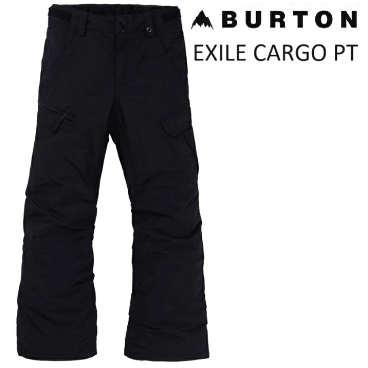 楽天市場】23-24 BURTON BOYS EXILE 2L CARGO PANTS バートン 