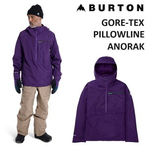 24-25 BURTON MENS GORE-TEX PILLOWLINE ANORAK JACKET o[g s[C AmbN WPbg IMPERIAL PURPLE EGA Y Xm[{[h {Ki
