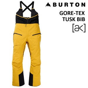 24-25 BURTON AK TUSK GORE-TEX PRO 3L BIB PANTS o[g ^XN SAebNX v ru pc GOLDENROD EGA Y Xm[{[h {Ki