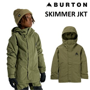 25-26 BURTON KIDS SKIMMER JACKET o[g XL}[ WPbg FOREST MOSS EGA LbY Xm[{[h {Ki