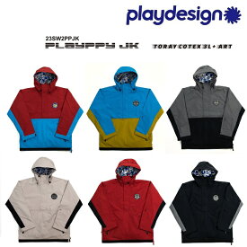 23-24 P01 プレイ PLAYPPY JACKET プレッピー ジャケット PLAYDESIGN プレイデザイン ウエア メンズ レディース スノーボード