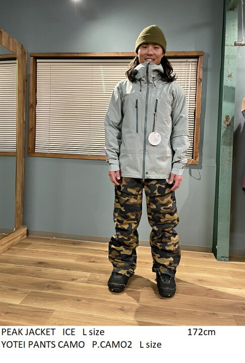 楽天市場】23-24 P.RHYTHM プリズム PEAK JACKET ピーク ジャケット 