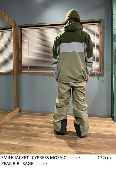 楽天市場】23-24 P.RHYTHM プリズム PEAK BIB PANTS ピーク ビブ  