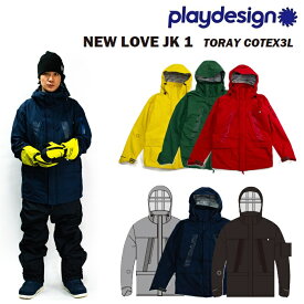 24-25 P01 プレイ NEW LOVE JACKET 1 ラブ ジャケット PLAYDESIGN プレイデザイン ウエア メンズ レディース スノーボード