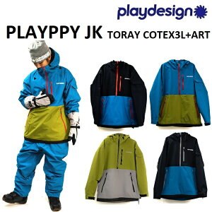 25-26 P01 vC PLAYPPY JACKET vbs[ WPbg PLAYDESIGN vCfUC EGA Y fB[X Xm[{[h