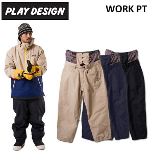 26-27 P01 �v���C WORK PANTS ���[�N �p���c PLAYDESIGN �v���C�f�U�C�� �E�G�A �����Y ���f�B�[�X �X�m�[�{�[�h