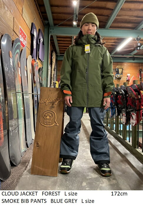 楽天市場】23-24 UNFUDGE アンファッジ CLOUD JACKET クラウド  