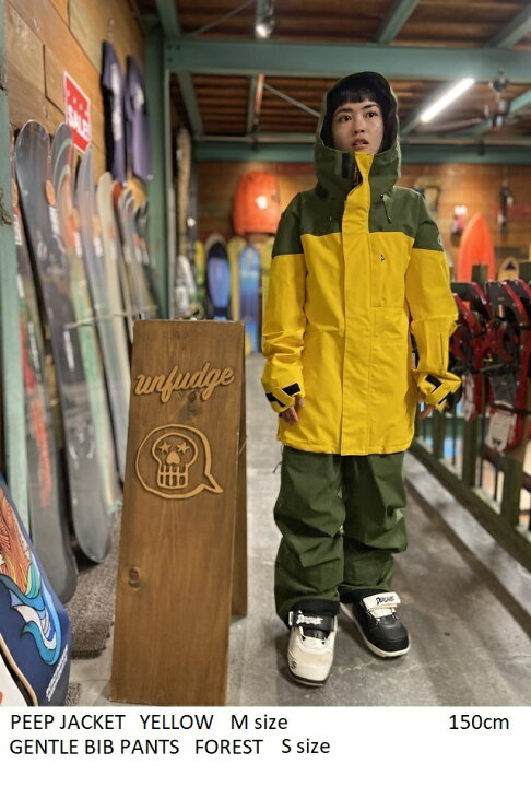 楽天市場】23-24 UNFUDGE アンファッジ PEEP JACKET ピープ ジャケット  