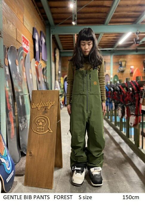 楽天市場】23-24 UNFUDGE アンファッジ GENTLE BIB PANTS ジェントル 