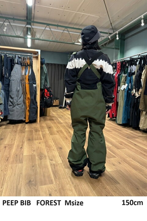 楽天市場】24-25 UNFUDGE アンファッジ PEEP BIB PANTS ピープ ビブ  