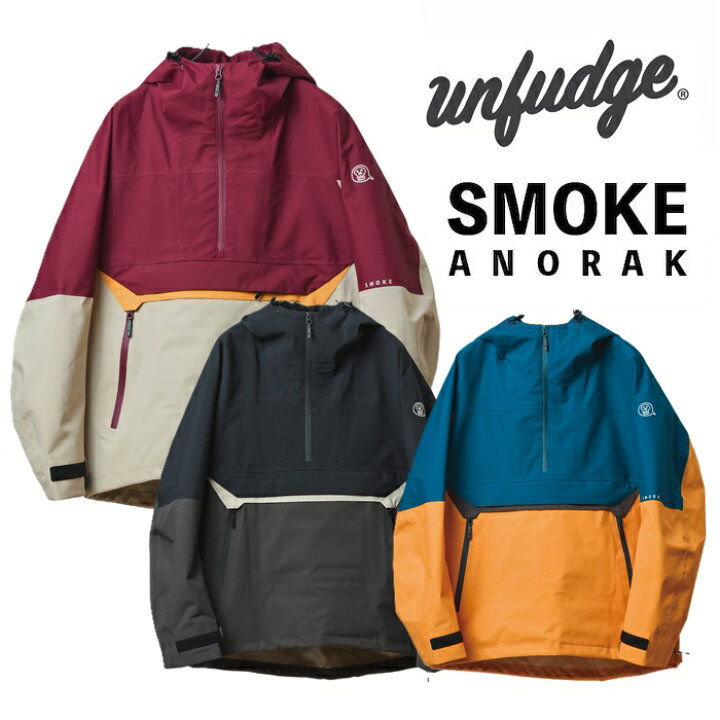 楽天市場】25-26 UNFUDGE アンファッジ SMOKE ANORAK JACKET スモーク 