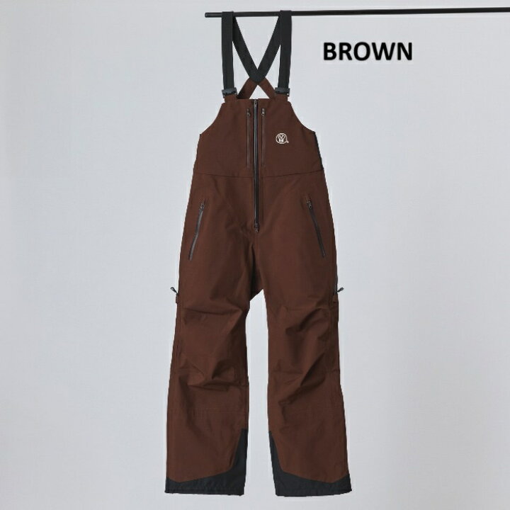 楽天市場】25-26 UNFUDGE アンファッジ PEEP BIB PANTS ピープ ビブ 