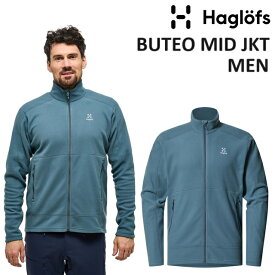 23-24 HAGLOFS BUTEO MID JACKET MEN ホグロフス ブテオ ミッド ジャケット メンズ [STEEL BLUE] フリース インナー スノーボード スキー