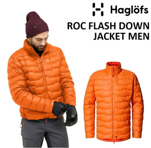 24-25 HAGLOFS ROC FLASH DOWN JACKET MEN zOtX bN tbV _E WPbg Y [BLAZE ORANGE] Ci[ Xm[{[h XL[
