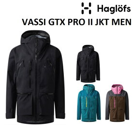 25-26 HAGLOFS VASSI GTX PRO II JACKET MEN ホグロフス ヴァッシ ゴアテックス プロ ジャケット メンズ ウエア スノーボード スキー
