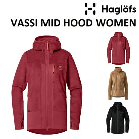25-26 HAGLOFS VASSI MID HOOD WOMEN ホグロフス ヴァッシ ミッド フード ウィメンズ フリースジャケット インナー スノーボード スキー