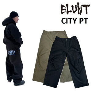 25-26 BLUNT �u�����g CITY PANTS �p���c WEAR �E�G�A �����Y ���f�B�[�X �X�m�[�{�[�h