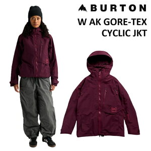 26-27 BURTON WOMENS AK GORE-TEX CYCLIC JACKET �o�[�g�� �S�A�e�b�N�X �T�C�N���b�N �W���P�b�g RUM RAISIN �E�G�A ���f�B�[�X �X�m�[�{�[�h ���{���K�i