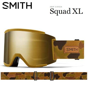 24-25 SMITH X~X SQUAD XL XJbh GbNXG COYOTE POW HUNTER / CP SUN BLACK GOLD MIRROR N}|bvY S[O Xm[{[h WptBbg {Ki