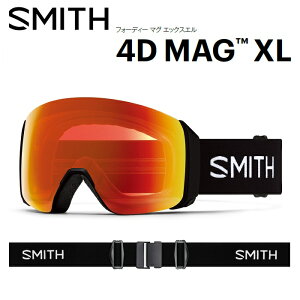 25-26 SMITH X~X 4D MAG XL tH[fB[ }O GbNXG BLACK / CP PHOTOCHROMIC RED MIRROR N}|bvY S[O Xm[{[h WptBbg {Ki