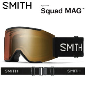 26-27 SMITH �X�~�X SQUAD MAG �X�J�b�h �}�O BLACK / CP PRO PHOTOCHROMIC GOLD MIRROR �N���}�|�b�v�����Y PRO���� �S�[�O�� �X�m�[�{�[�h �W���p���t�B�b�g ���{���K�i