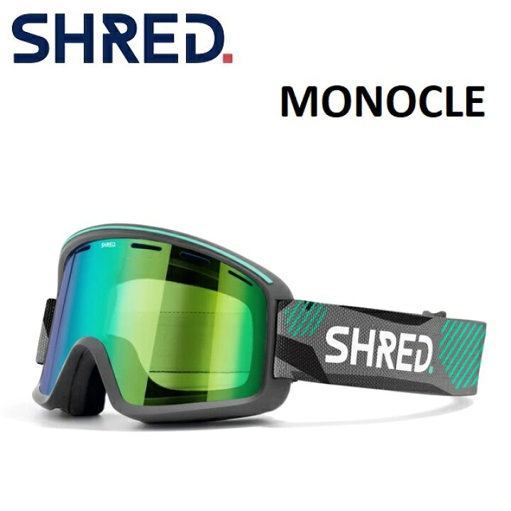 楽天市場】23-24 SHRED シュレッド MONOCLE モノクル FOG FLASH - CBL 