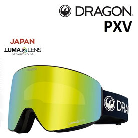 23-24 DRAGON PXV PREMIUM BLACK / J.GOLD ION ドラゴン ゴーグル スノーボード ジャパンフィット 日本正規品