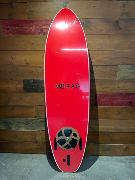 DRAG SURFBOARDS THE 6'6" THRUSTER DRAG TAIL スポンジボード DART ソフトボード サーフボード