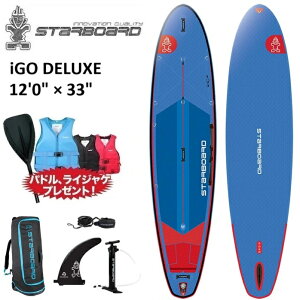y2N+3Nۏ؁z2025 STARBOARD iGO DELUXE 12.0 X^[{[h ACS[ fbNX 12'0" SUP Tbv Ct[^u