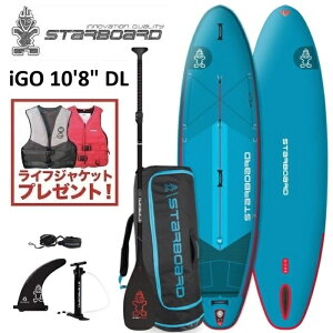 �y2�N+3�N�ۏ؁z2026 STARBOARD iGO DELUXE LITE WITH PADDLE 10.8 �X�^�[�{�[�h �A�C�S�[ �f���b�N�X ���C�g �E�B�Y �p�h�� 10'8 SUP �T�b�v �C���t���[�^�u��