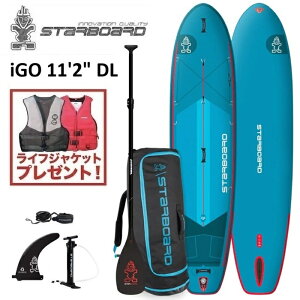 �y2�N+3�N�ۏ؁z2026 STARBOARD iGO DELUXE LITE WITH PADDLE 11.2 �X�^�[�{�[�h �A�C�S�[ �f���b�N�X ���C�g �E�B�Y �p�h�� 11'2 SUP �T�b�v �C���t���[�^�u��
