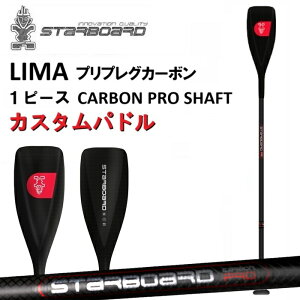 STARBOARD LIMA 1s[XJ[{ph X^[{[h } PREPREG CARBON / CARBON PRO SHAFT vvO J[{ SUP Tbv JX^ [X