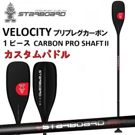 STARBOARD VELOCITY 1ピースカーボンパドル スターボード ベロシティ PREPREG CARBON / CARBON PRO SHAFT プリプレグ カーボン SUP サップ カスタム レース